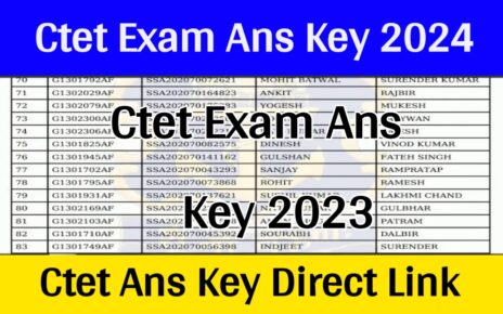 CTET Answer Key 2024