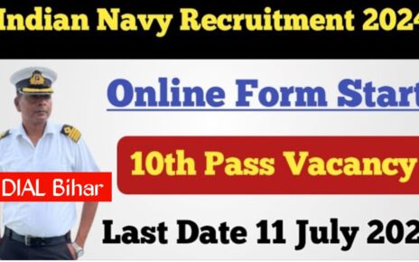 Good News Indian Navy Bharti 2024 Requirements